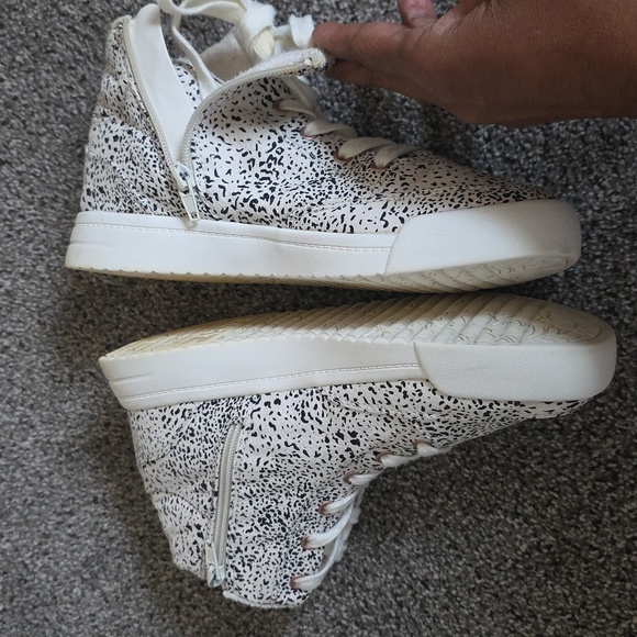 Pre-owned Womens Roxy Surf Roxy  Mid High Top Sneaker Shoes Sz 8 - Picture 4 of 11